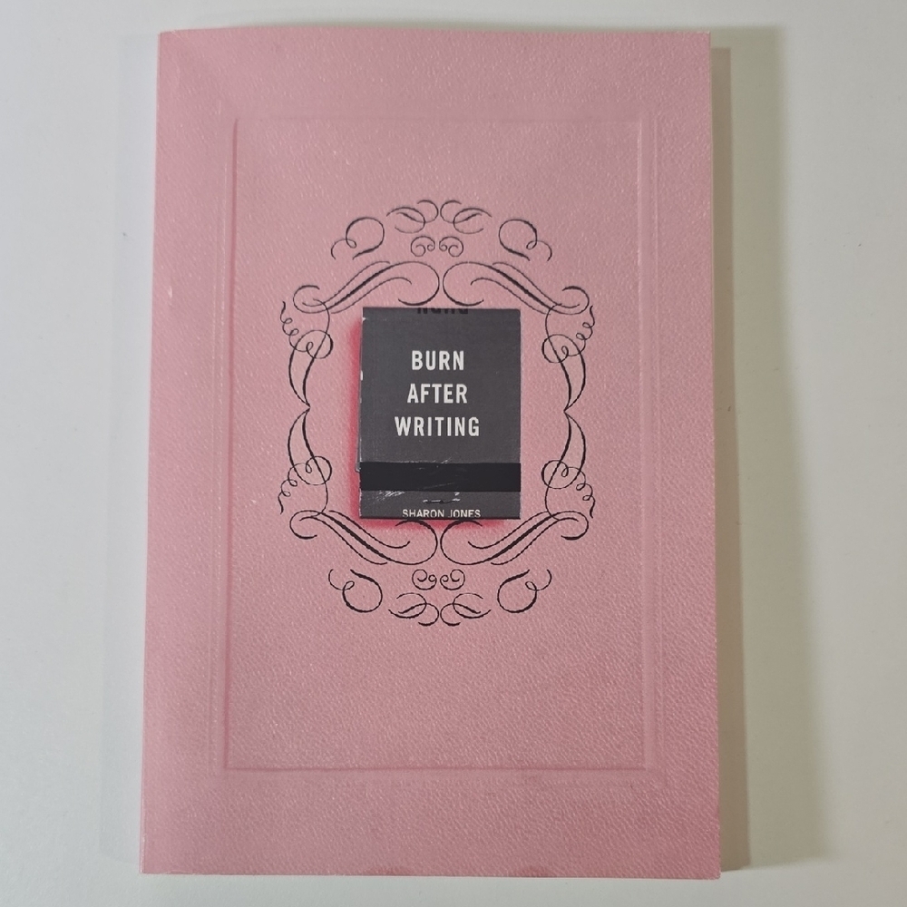 FREE with Purchase New 'Burn After Writing' Journal